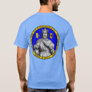 T-shirt Chemise de joint de portrait de Charemagne