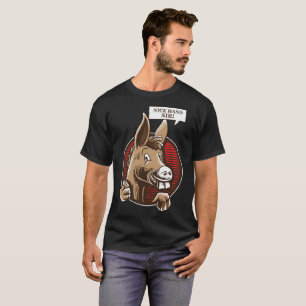 T-shirt Chemise de joueur de poker d'âne - tisonnier du