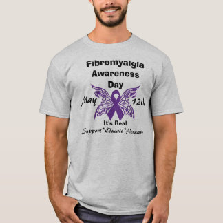 T-shirt Chemise de jour de conscience de fibromyalgie -