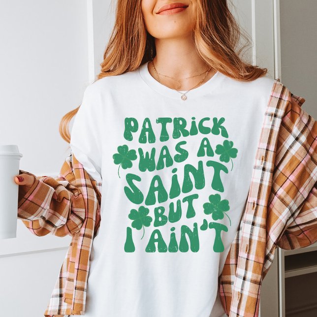 T-shirt Chemise de Jour de la Saint Patrick drôle | Retro  (Créateur téléchargé)