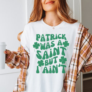 T-shirt Chemise de Jour de la Saint Patrick drôle   Retro 