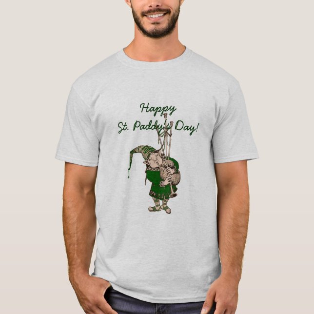 T-shirt Chemise de jour de paddy de saint (Devant)