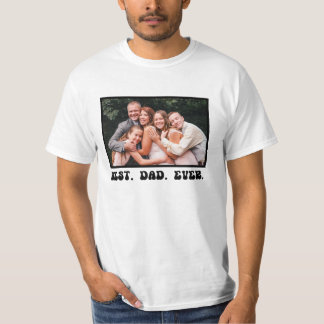 T-shirt Chemise de jour des pères du meilleur papa
