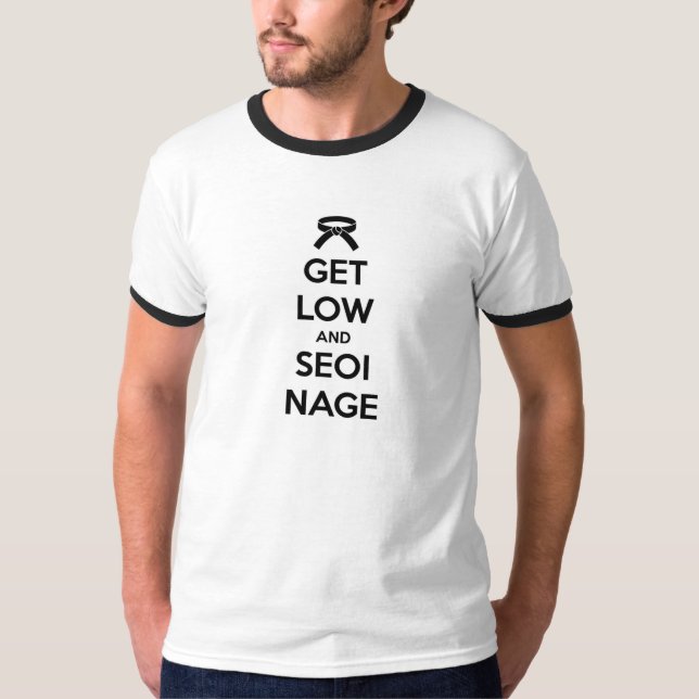 T-shirt Chemise de judo de Seoi Nage (Devant)