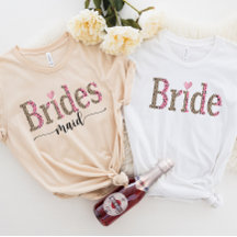Chemise de jumelage de la fête de la mariée, Serve