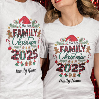 T-shirt Chemise de jumelage personnalisée pour les famille