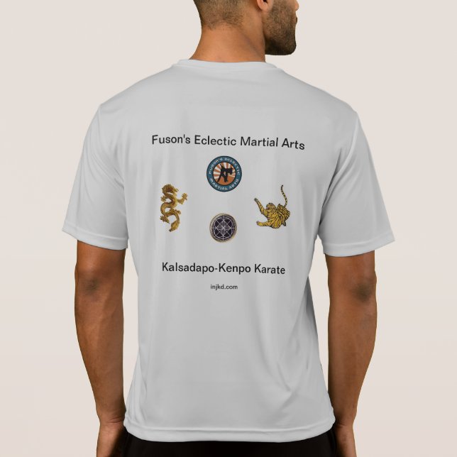 T-shirt Chemise de Kalsadapo-Kenpo de Fuson (Dos)