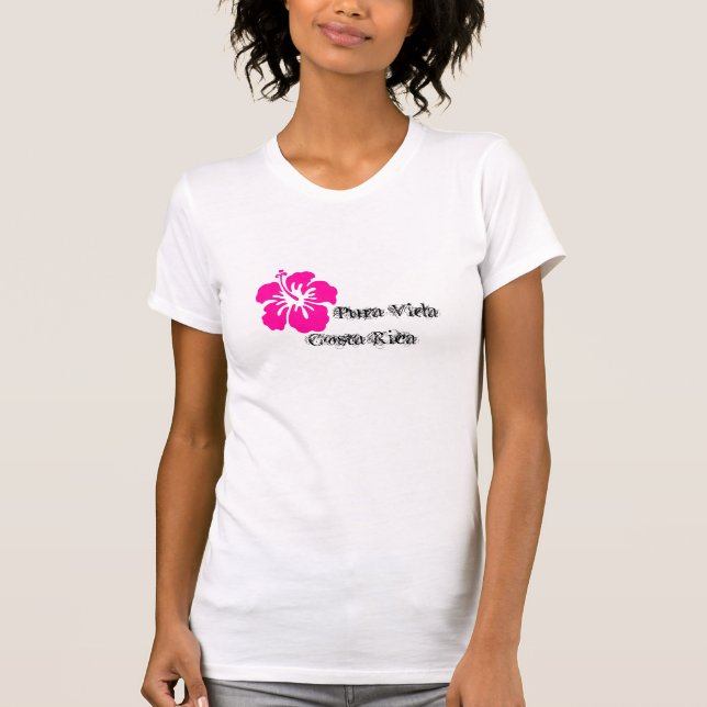 T-shirt Chemise de ketmie de Vida Costa Rica (Devant)
