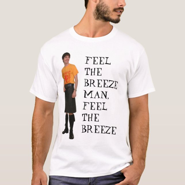 T-shirt Chemise de kilt (Devant)