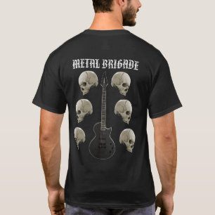 T-shirt Chemise de la brigade en métal de Jackson Monarkh