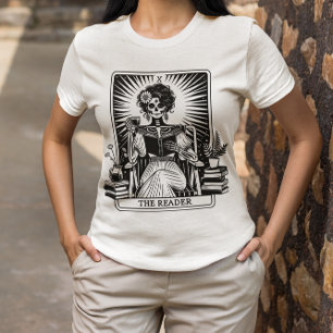 T-shirt Chemise de la carte Tarot du lecteur - Louveur de 