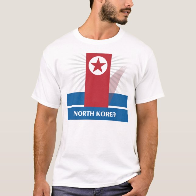 T-shirt Chemise de la Corée du Nord (Devant)