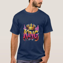 Chemise de la Couronne KING Graffiti Description :