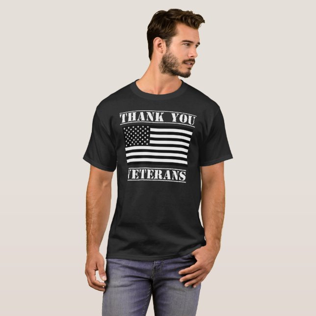 T-shirt Chemise de la fête des anciens combattants patriot (Devant entier)