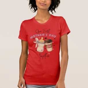 T-shirt Chemise de la Fête des Mères 2025/Pink Matching te