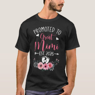 T-shirt Chemise de la fête des mères 2026 promue grande Mi