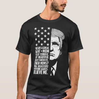 T-shirt Chemise De La Fête Des Mères Trump
