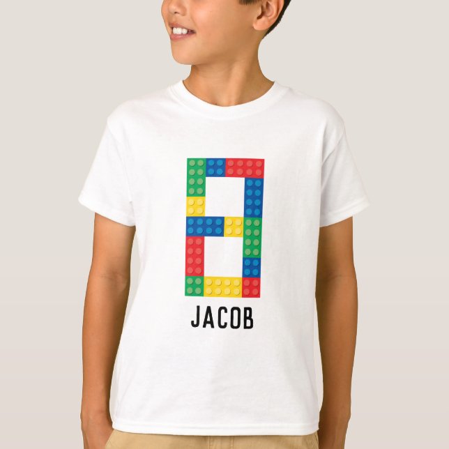 T-shirt Chemise de la Fête du Bâtiment pour le 8e annivers (Devant)