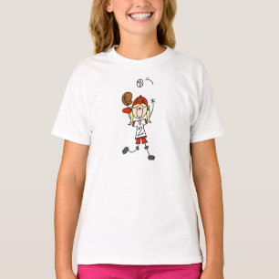 T-shirt Chemise de la fille de capture
