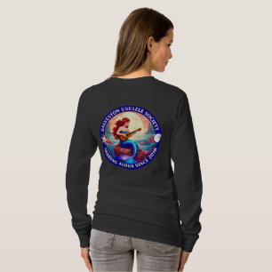 T-shirt Chemise de la Galveston Ukulele Society Mermaid Fe