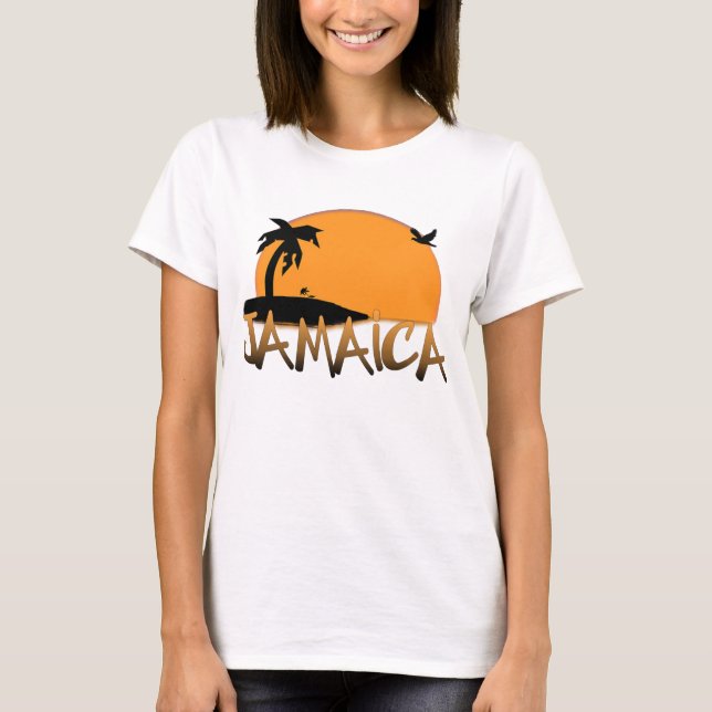 T-shirt chemise de la Jamaïque (Devant)