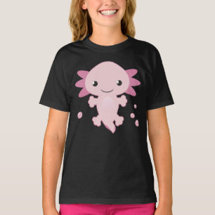 T-shirt Chemise de la jeunesse Axolotl pour bébés roses