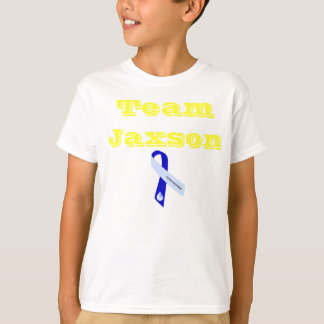 T-shirt chemise de la jeunesse de Jaxson d'équipe