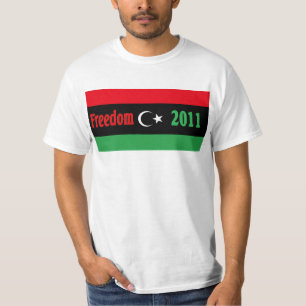 T-shirt Chemise de la Libye - ليبياالحرية