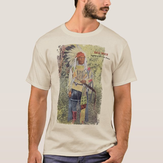 T-shirt Chemise de la nation Bad Man Crow (Devant)