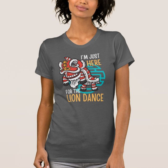 T-shirt Chemise de la nouvelle année chinoise 2022 Lion Da (Devant)
