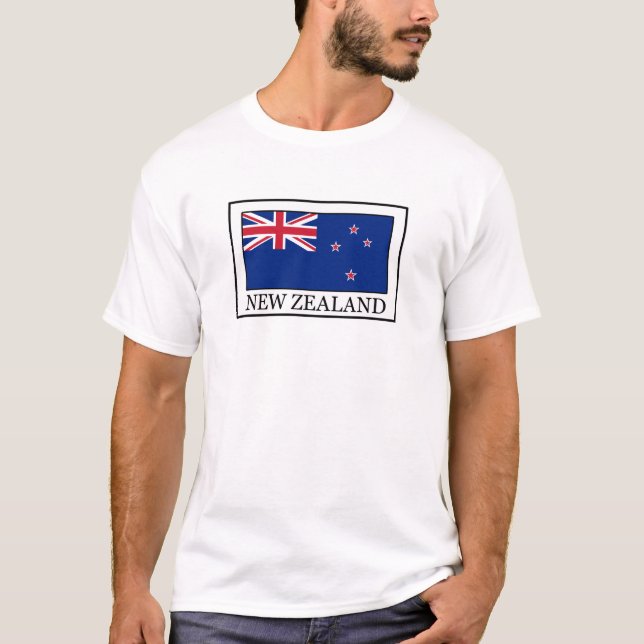 T-shirt Chemise de la Nouvelle Zélande (Devant)