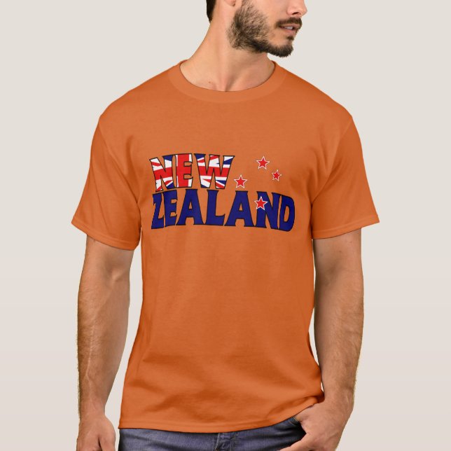 T-shirt Chemise de la Nouvelle Zélande (Devant)