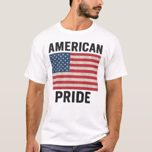 T-shirt Chemise de la Pride américaine