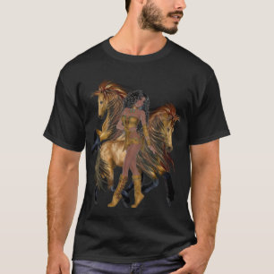 T-shirt Chemise de la princesse et des étalons amérindiens