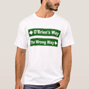 T-shirt Chemise de la rue Way d'O'Brien