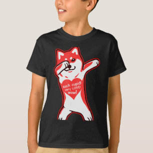 T-shirt Chemise de la Saint-Valentin Doge Meme - Shiba Inu