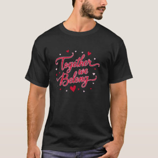 T-shirt Chemise de la Saint-Valentin femmes Nous apparteno