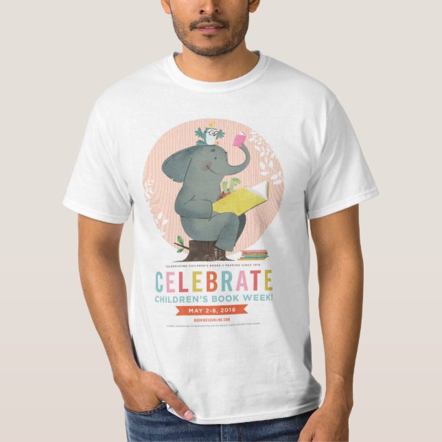 T-shirt Chemise de la semaine du livre de 2016 enfants (Devant)