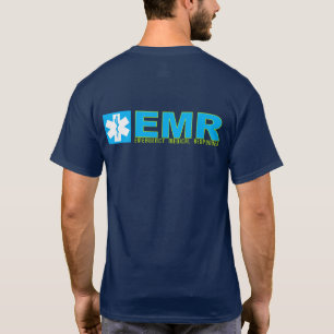 T-shirt Chemise de la signature EMR des hommes