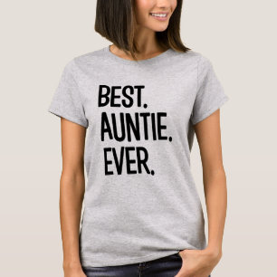 T-shirt Chemise de la tante des meilleures femmes drôles