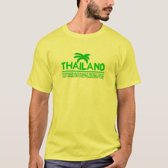 T-shirt Chemise de la Thaïlande - choisissez le style et (Devant)