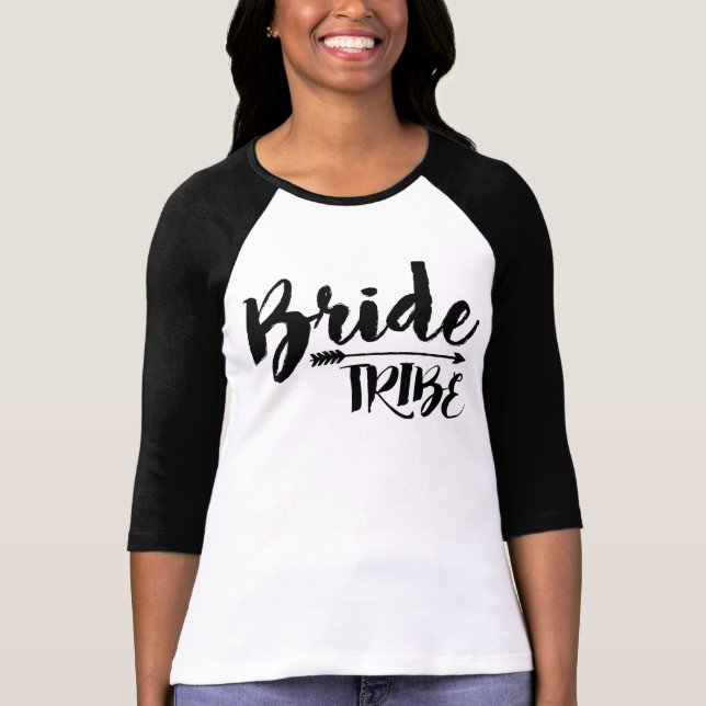 T-shirt Chemise de la tribu des mariées (Devant)