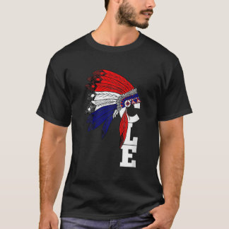 T-shirt Chemise de la tribu indienne Cleveland Iroqios pou