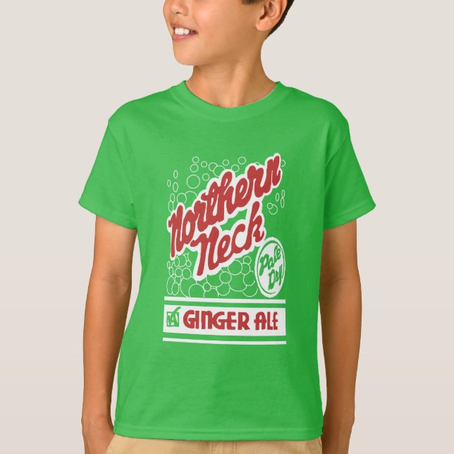 T-shirt Chemise de l'aile de gingembre du nord (Devant)