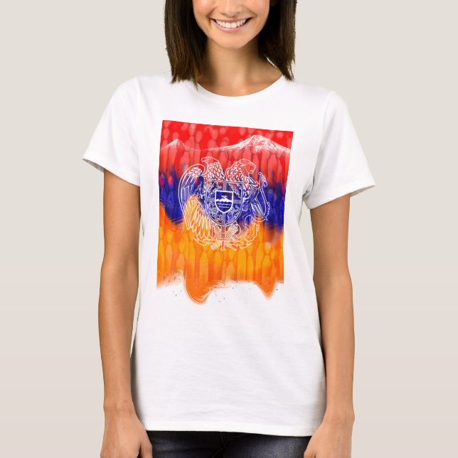 T-SHIRT CHEMISE DE L'ARMÉNIE ARARAT (Devant)