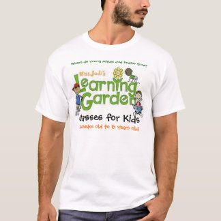 T-shirt Chemise de Learning Garden Logo de Mlle Jodi's