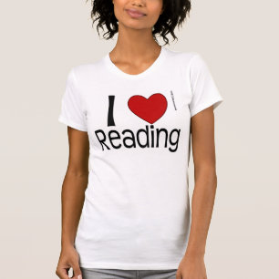 T-shirt Chemise de lecture en coeur