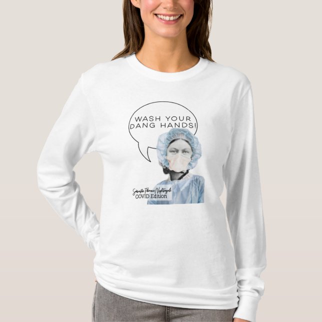 T-shirt Chemise de l'édition Sarcastique Florence Nighting (Devant)