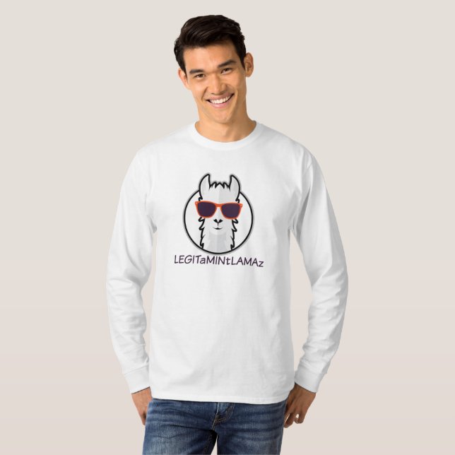 T-shirt Chemise de LegiTaMint Lamaz (Devant entier)