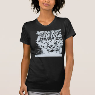 T-shirt Chemise de léopard de neige
